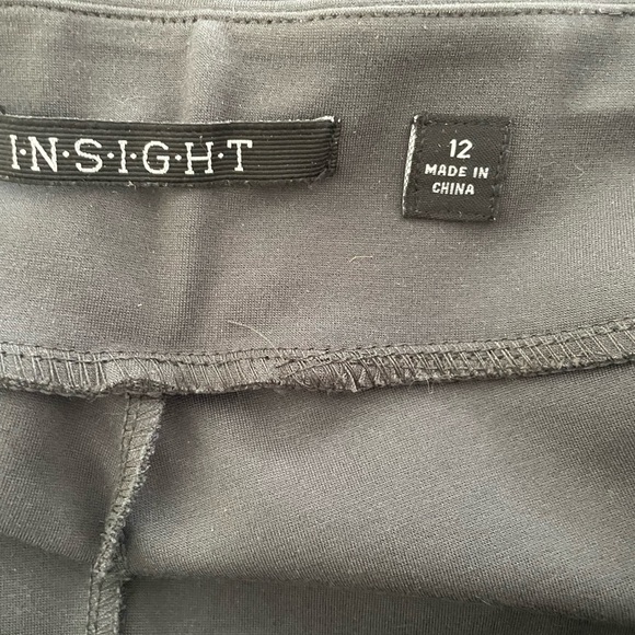 Insight Charcoal Straight-Leg Pants - Picture 4 of 6